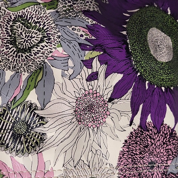 Patricia Nash Purple Sunflower Poppy Tote - Picture 13 of 13